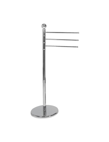 Toallero de pie exclusive cromo