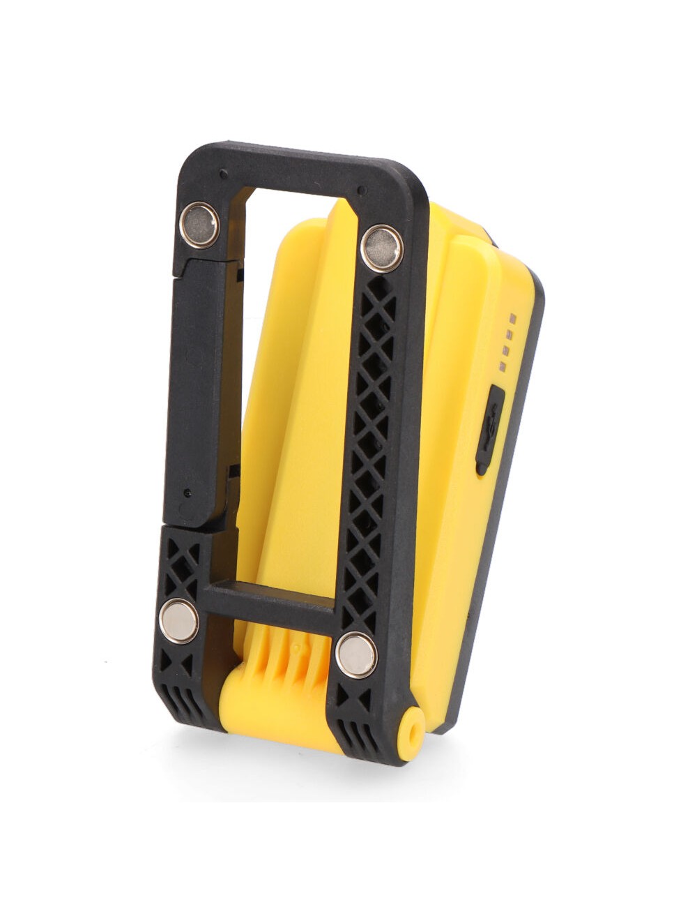 Linterna de trabajo led recargable con base basculante