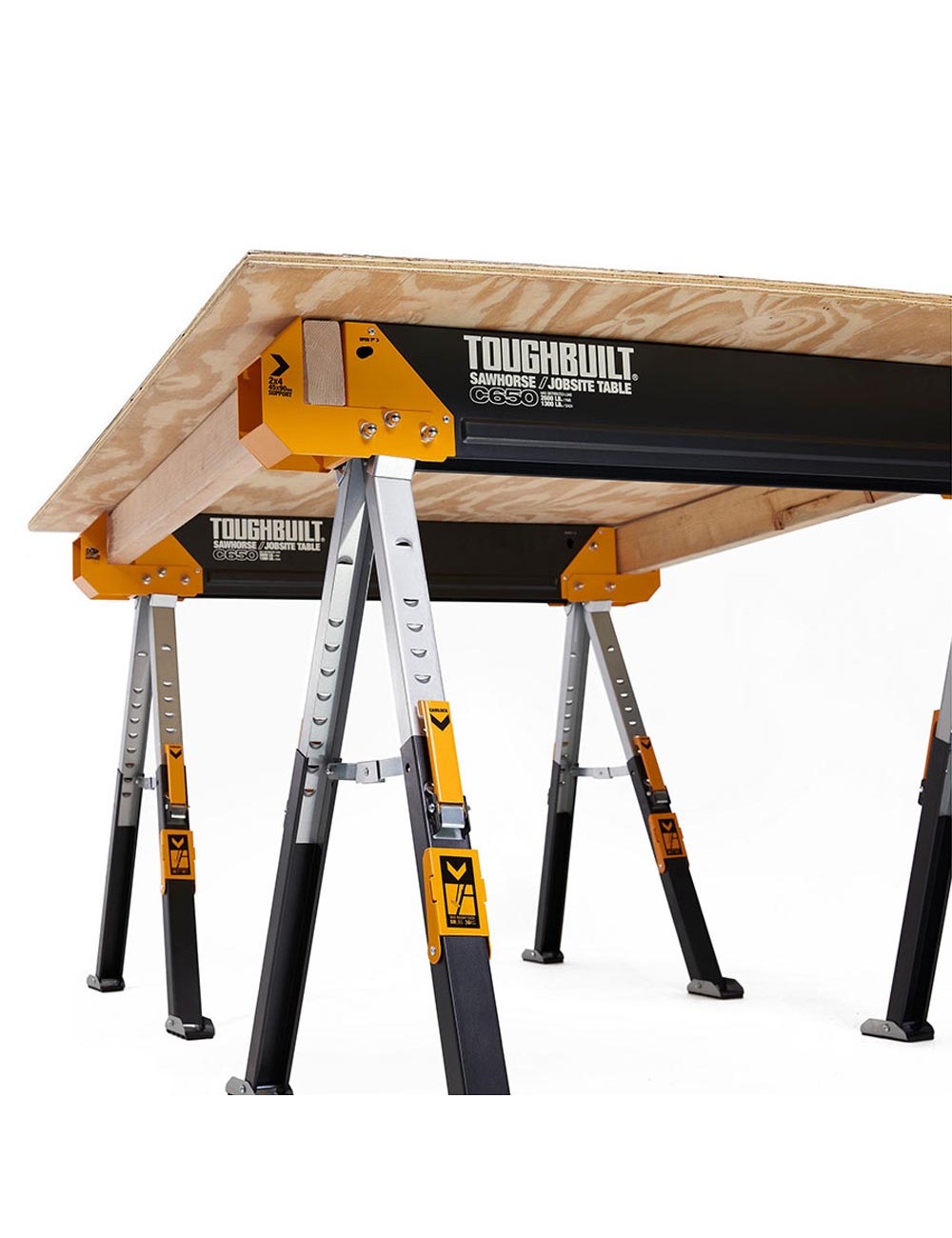 Caballete / mesa de trabajo c650, 2 uds