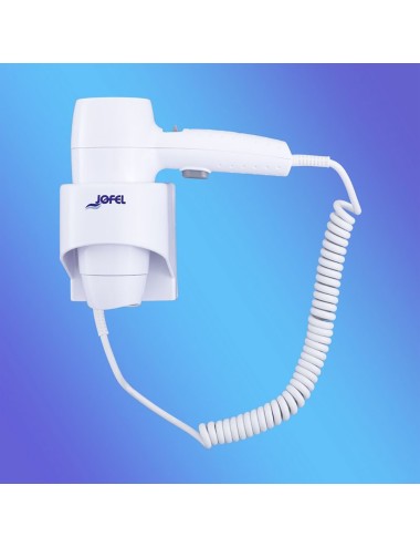 Secador con soporte mural 1200w jofel