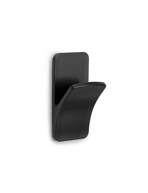 Colgador resistente al agua modelo rama negro mate (blister)