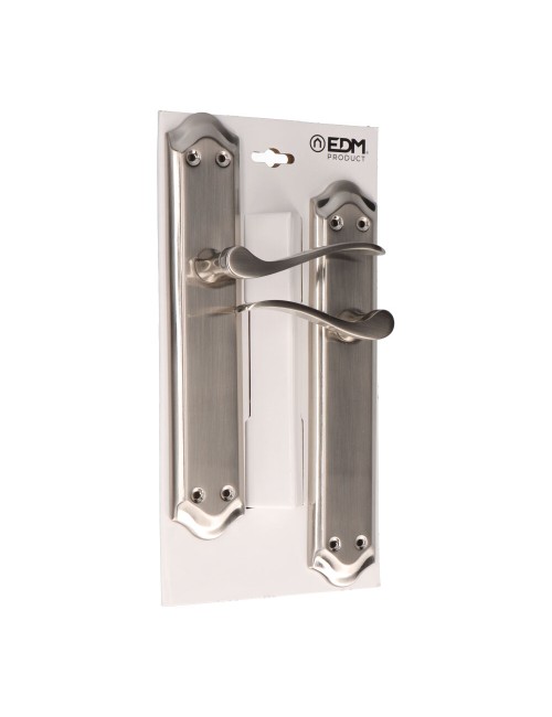 Juego de manillas 202 níquel satinado