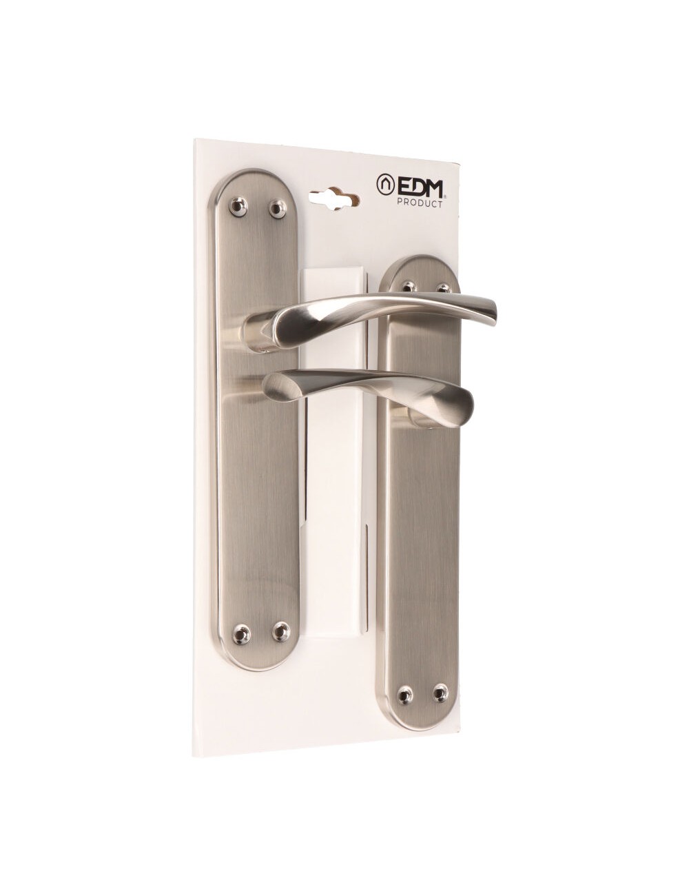 Blister juego de manillas 707 niquel satinado edm