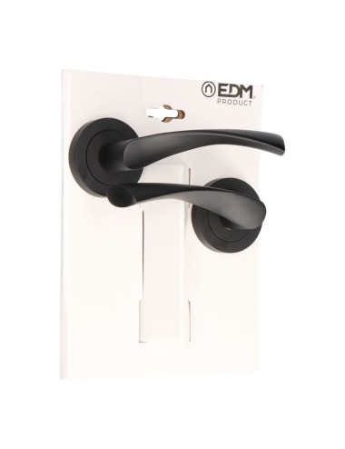 Juego roseta 707 negro ø 50 x 125 mm