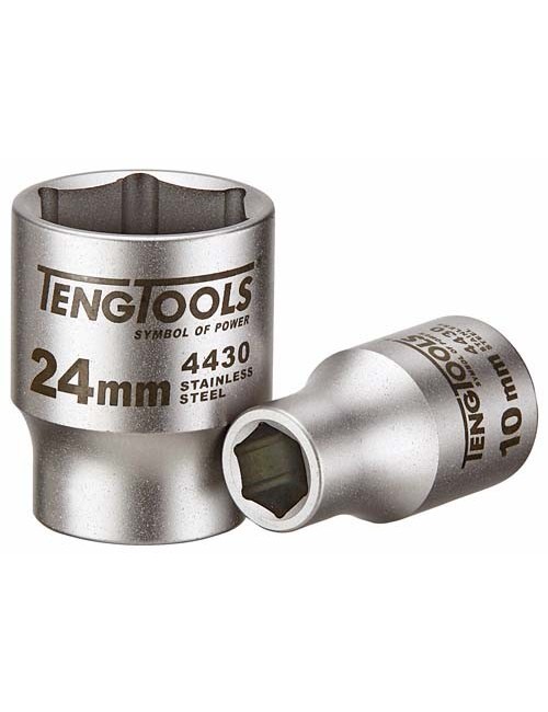 VASO INOX 1/2"  MS1205156-C 15MM VASO INOX 1\2"  MS1205156-C 15MM