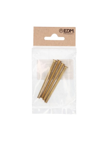 Tornillo cilindro trn16 m5 x 65 mm latonado