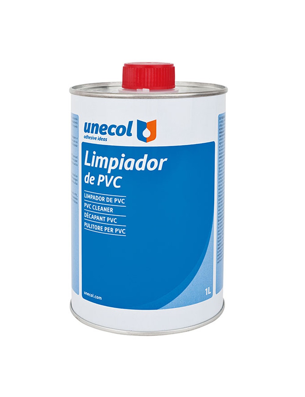 Limpiador de pvc, bote metálico 1l