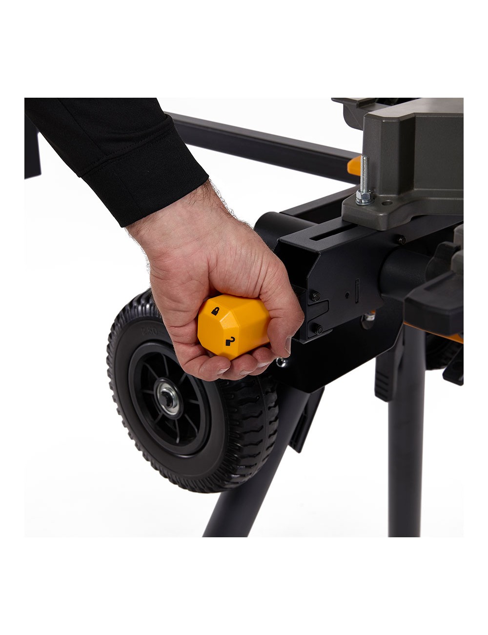 Soporte universal para ingletadora 77" / 195 cm