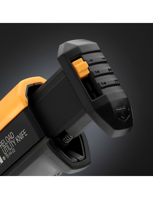 Cúter recargable con 5 + 5 hojas