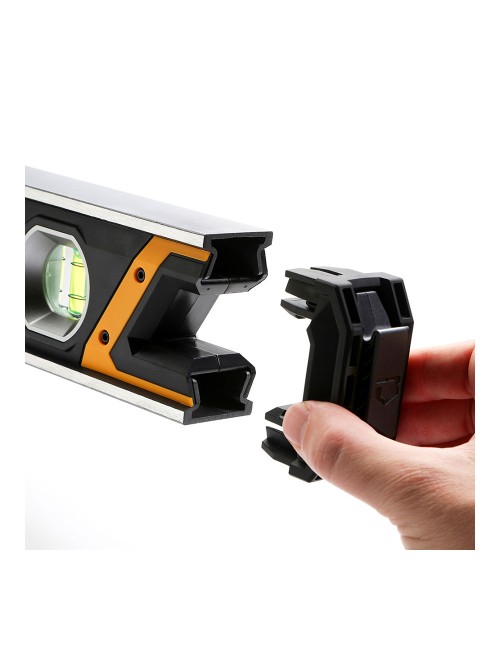 Nivel magnético tubular burbuja iluminada de 60cm tb-h2-l-m60lh-m toughbuilt