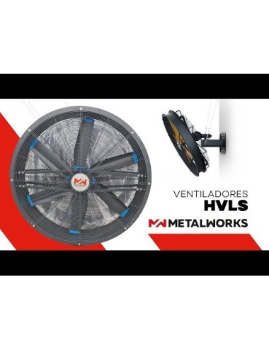 Ventilador industrial de pared  MW VID900 - Ø900 mm