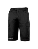 Pantalón bermuda cargo negro talla-s 02410nr1s