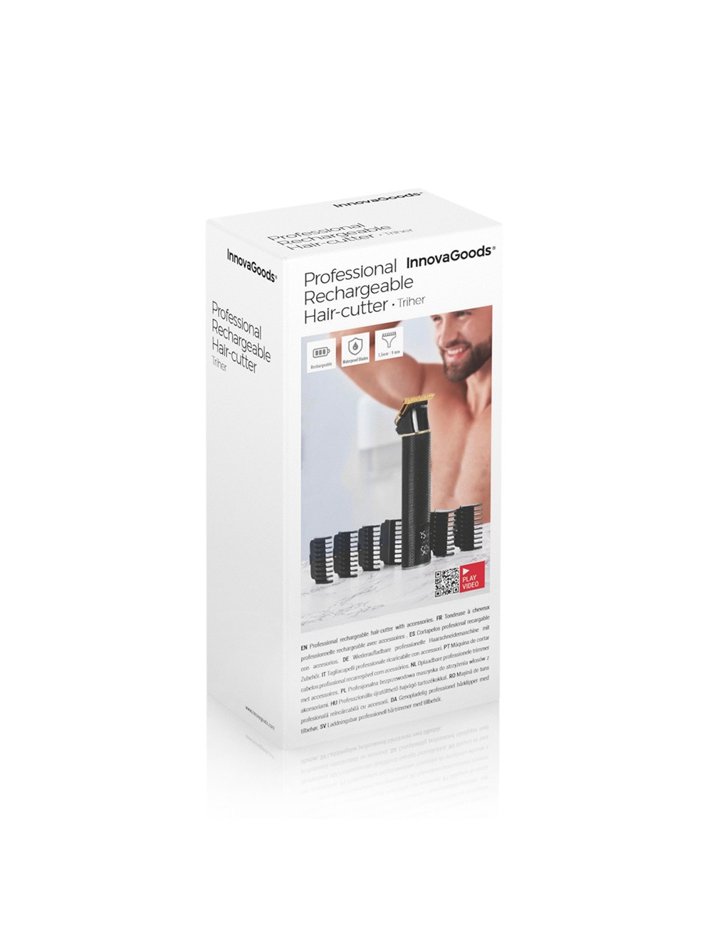 Corta cabellos profesional recargable con accesorios v0103734 innovagoods