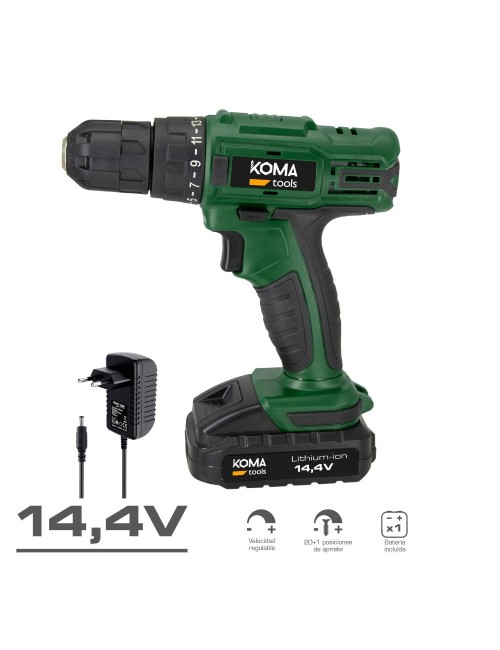 Kit taladro atornillador a batería