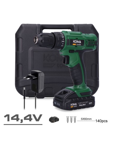 Kit taladro atornillador a batería