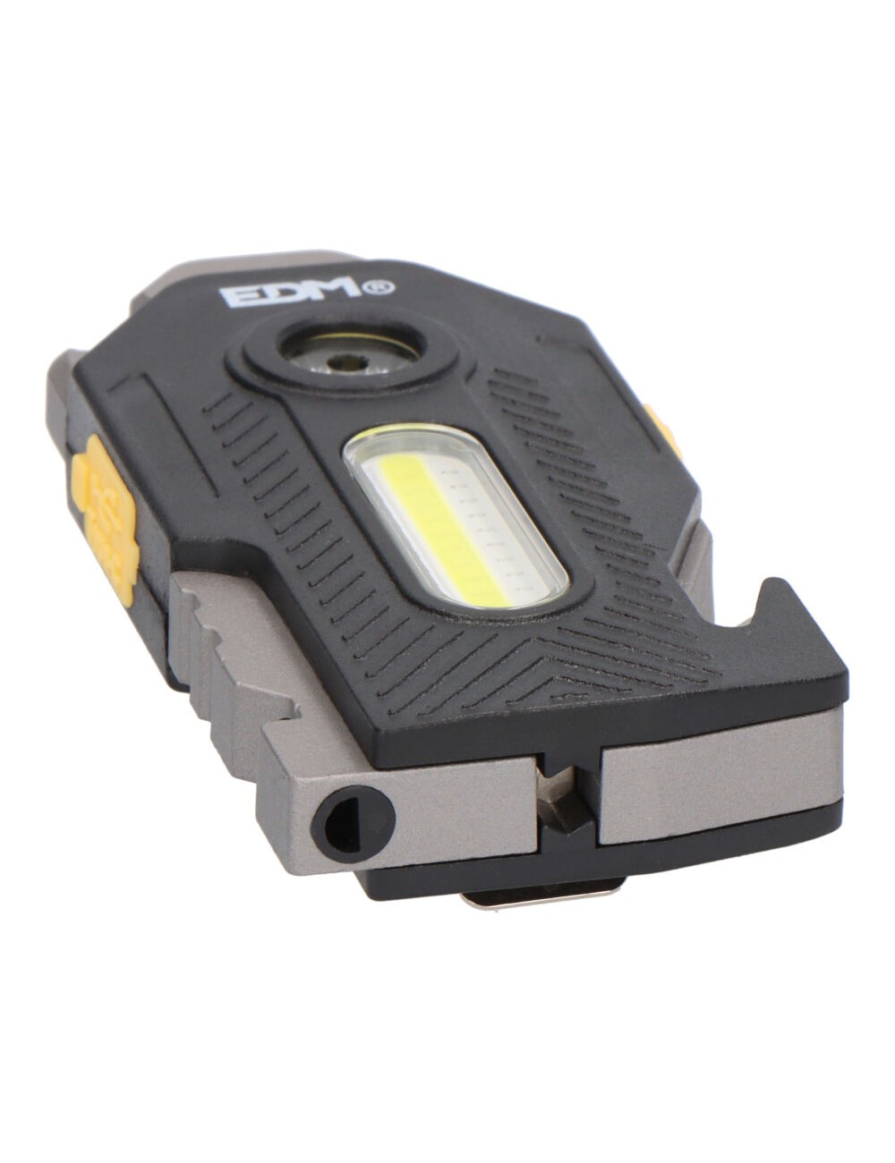 Linterna de seguridad 6 en 1 titan survival, 7+ 2,5w, 400 lm, 2 leds, 300mah
