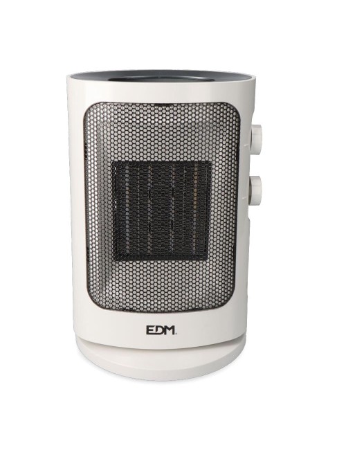 Calefactor vertical oscilante 1000 - 1500 w blanco