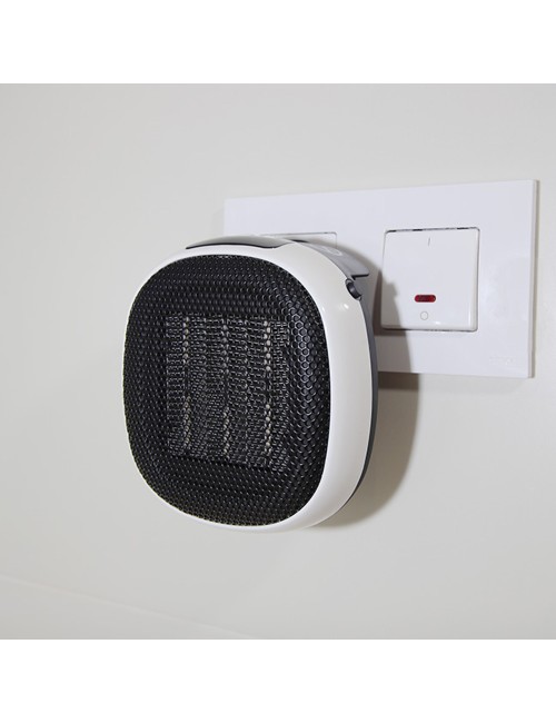Mini calefactor cerámico de enchufe 700 w