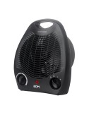 Calefactor compacto 1000 - 2000 w negro