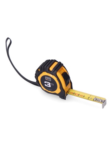 Flexómetro 3m x 16mm, abs standard koma tools