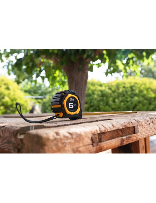 Flexómetro 5m x 25mm abs standard koma tools