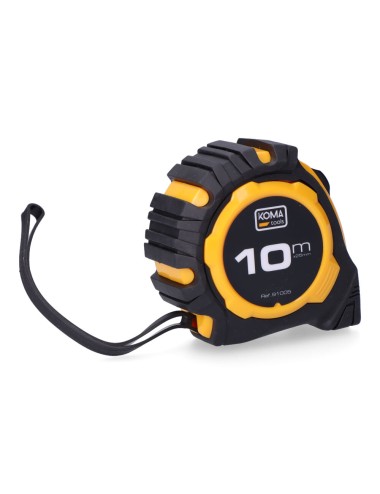 Flexómetro 10m x 25mm abs standard koma tools