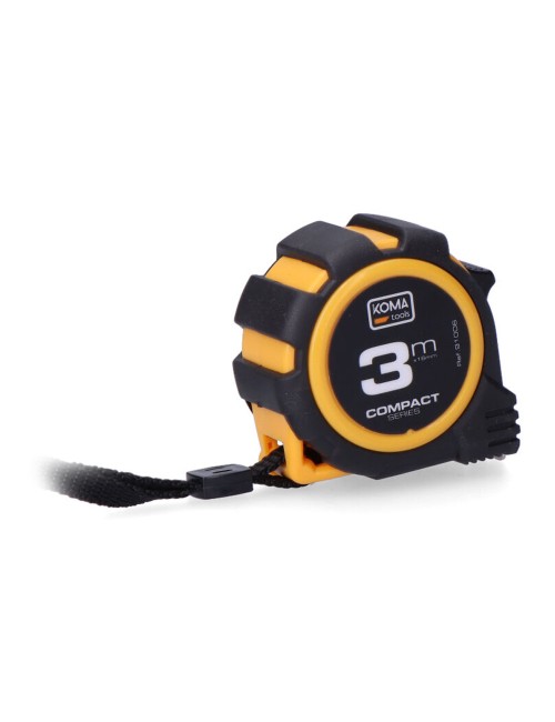 Flexómetro 3m x 16mm abs compact koma tools