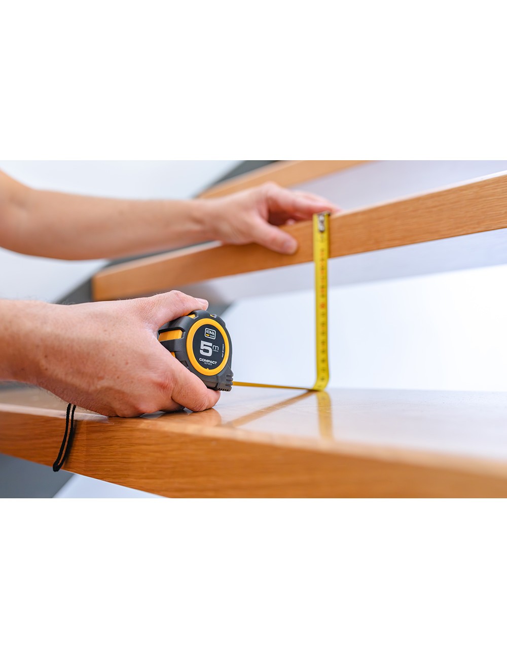 Flexómetro 5m x 19mm abs compact koma tools