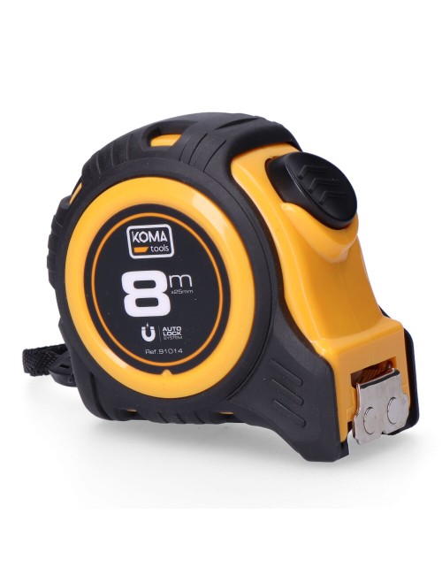 Flexómetro 8m x 25mm abs magnet