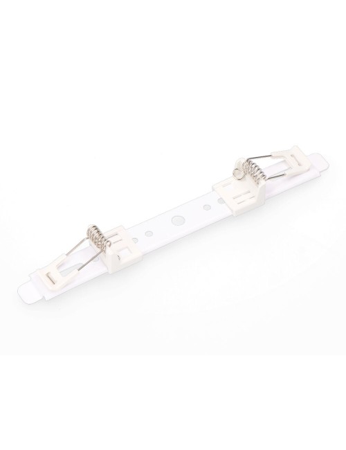 Downlight ajustable led superficie/empotrar 20 w 2050 lm, marco blanco, 3cct, ø22,5 cm