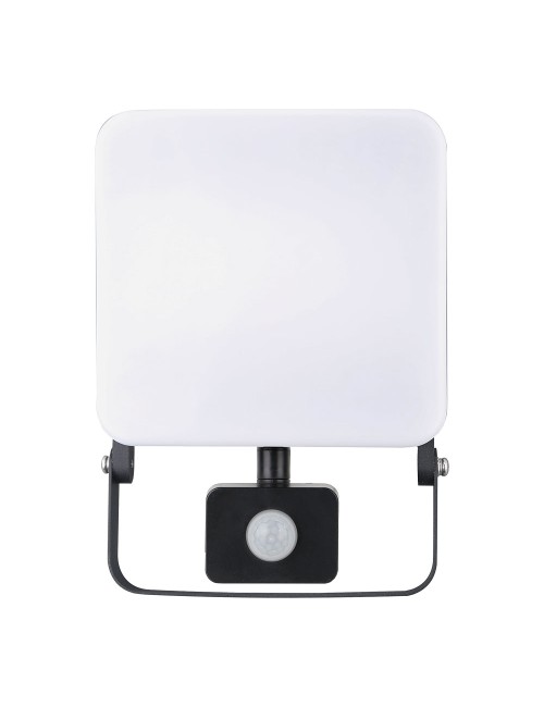 Foco proyector led frameless con sensor 50 w 4100 lm 6000k luz fria 16,8 x 16 cm