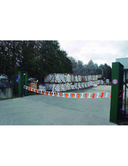 BARRERA BALIZAMIENTO ENROLLADOR ENR200RB 15m