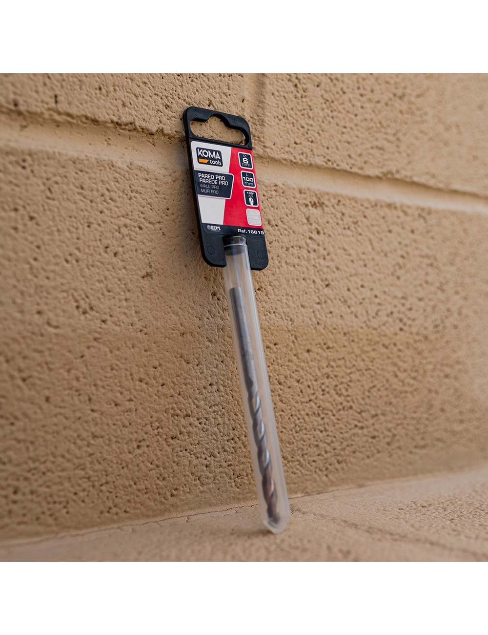 Broca corta pared pro. punta md ø6,00 x 100 mm