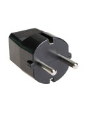 Clavija tipo f 16 a 250v t/tl 4,8mm negra. solera 6428n.
