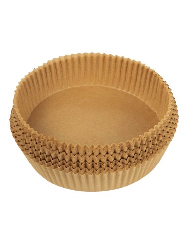 Bandeja de papel para freidora de aire ø26 x 4,5 cm