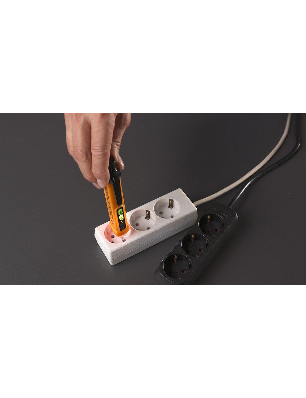 Probador de voltaje sin contacto y detector magnético pan voltfinder pancontrol