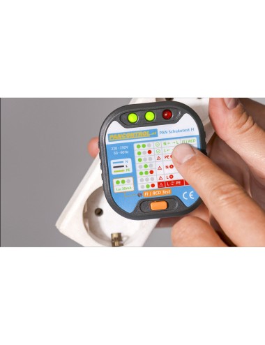 Probador de tomas pan tipo ftest fi pancontrol