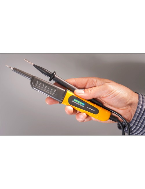 Comprobador de tension de 2 polos pan volttester 400 pancontrol