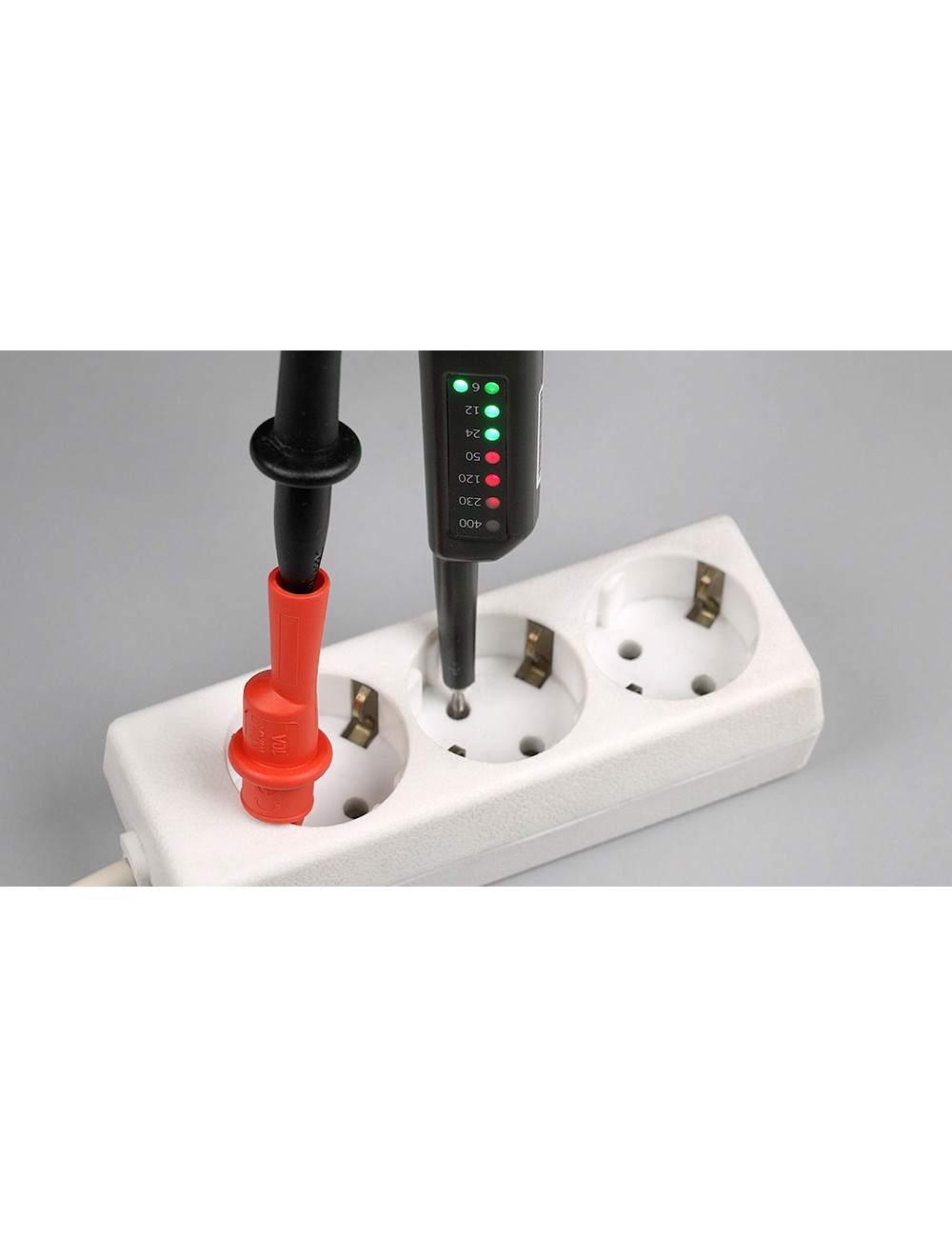 Comprobador de tension de 2 polos pan volttester 400 pancontrol