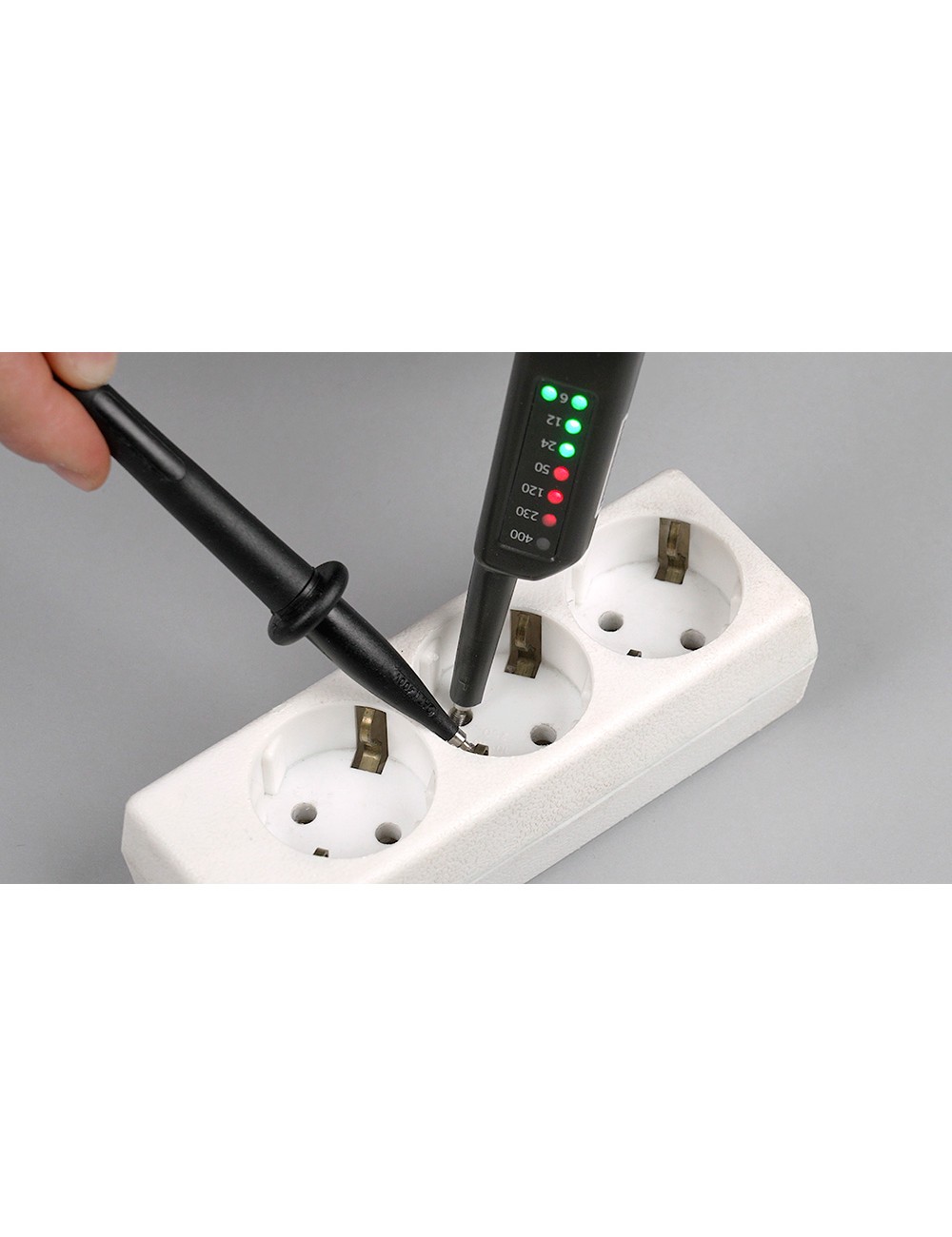 Comprobador de tension de 2 polos pan volttester 400 pancontrol