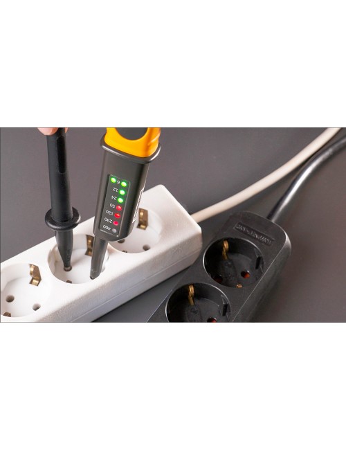 Comprobador de tension de 2 polos pan volttester 400 pancontrol