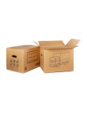 Caja de cartón para mudanza (asas troqueladas) 40 x 30 x 30 cm