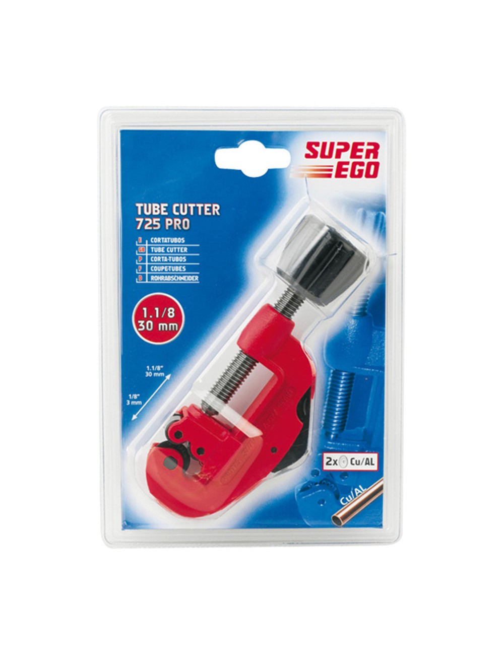 Cortatubos cu 725 pro 3-30mm 725220000 super ego