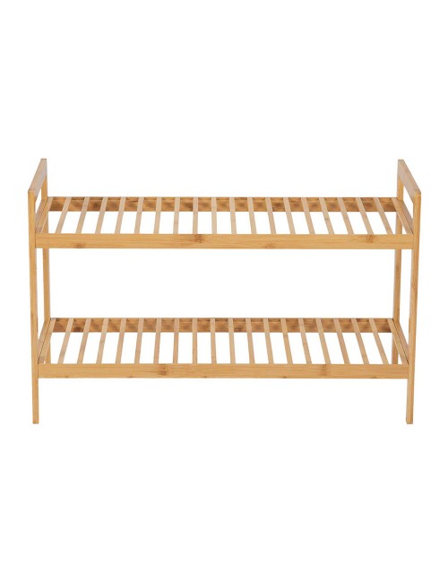 Estantería / zapatero bambú 70 x 26 x 40 cm