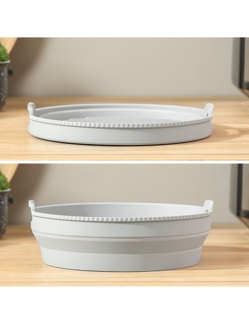 Cesta de silicona plegable para freidora de aire