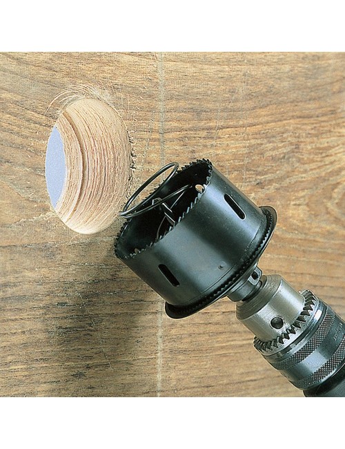 Sierra de corona con expulsor y avellanador de borde, ø68 mm