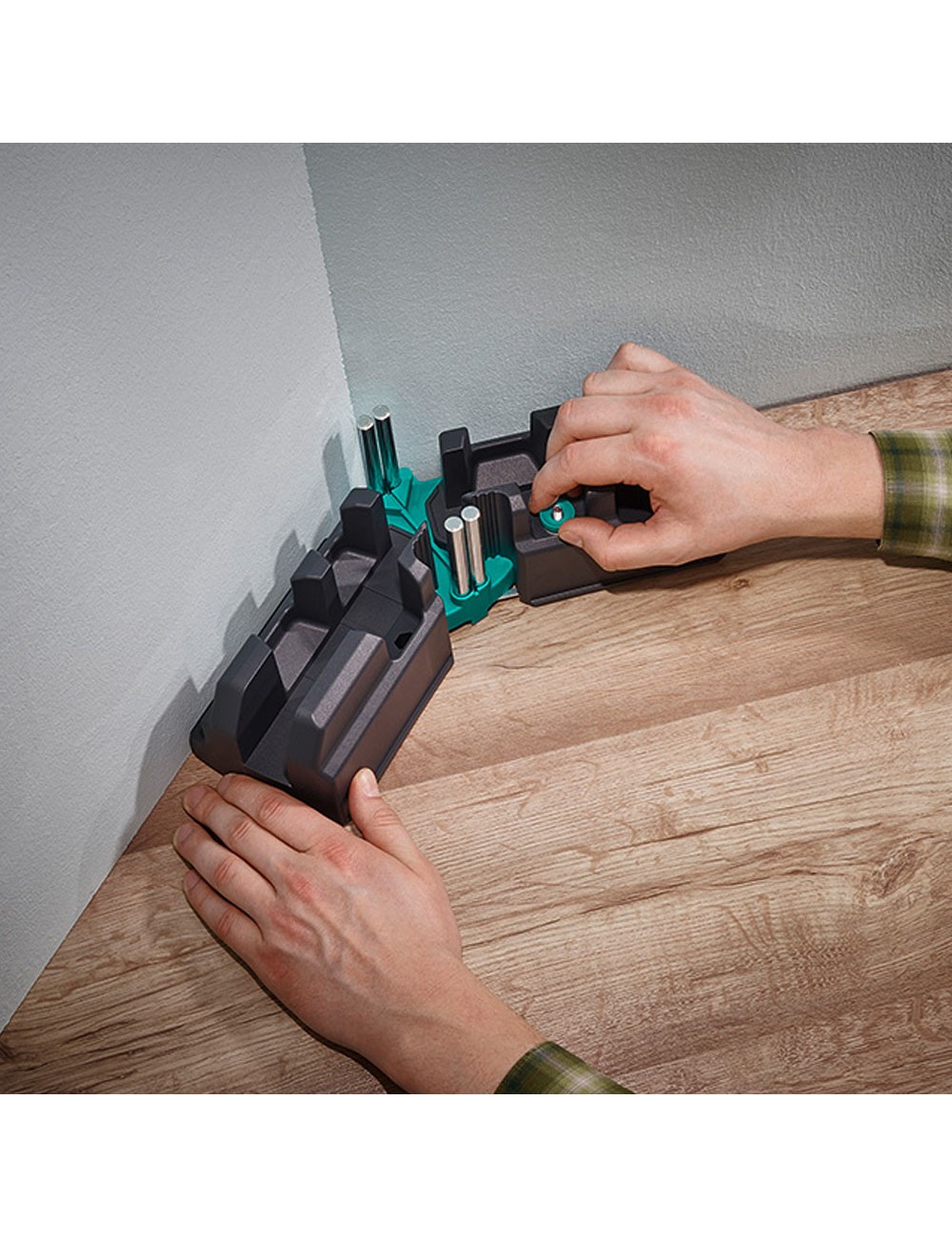 Caja de ingletar y falsa escuadra