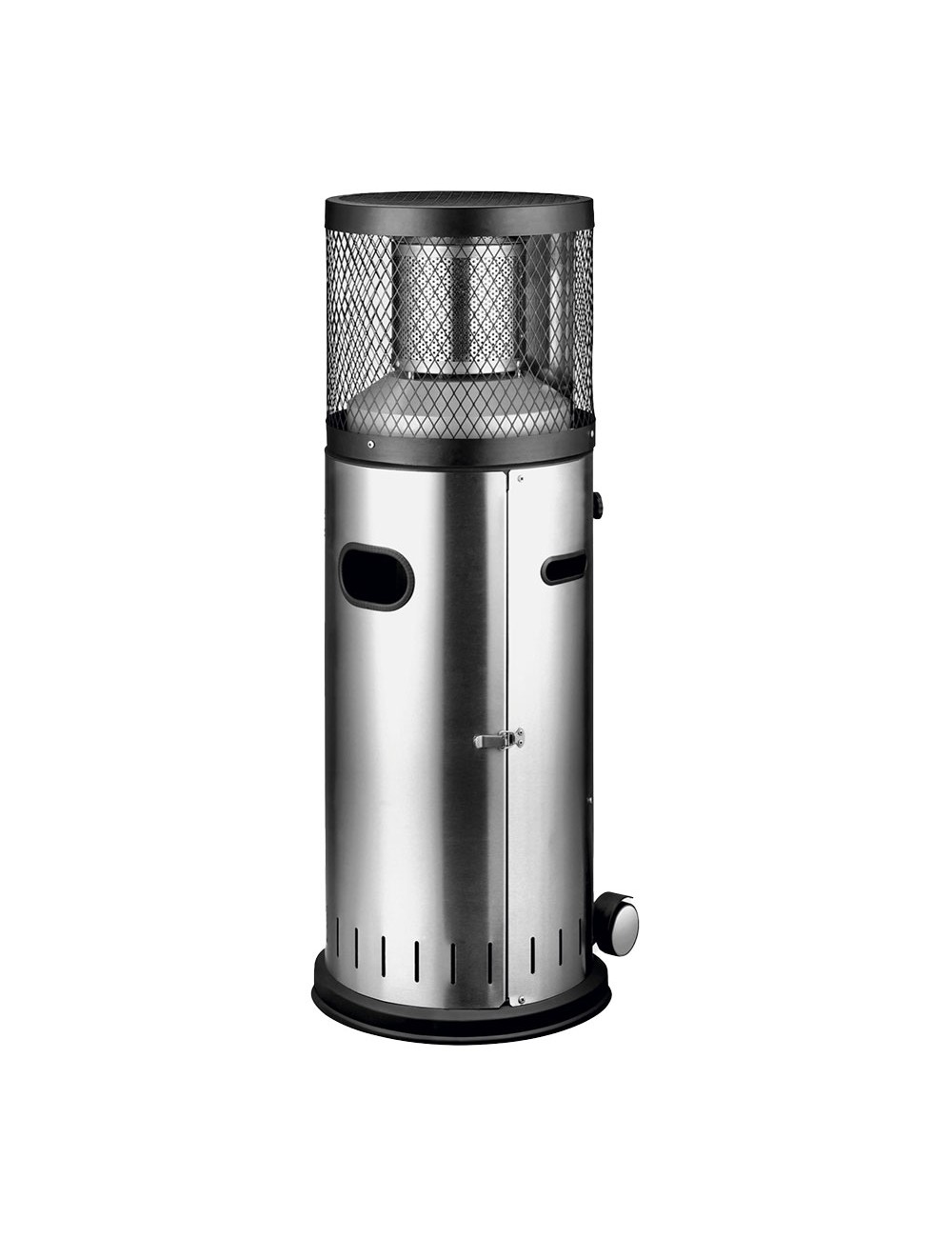 Estufa de gas de acero inoxidable para uso en exterior ø42 x 115 cm