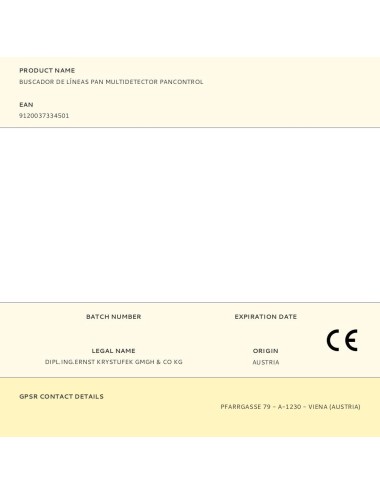 Buscador de líneas pan multidetector pancontrol