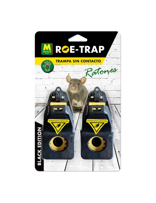 Trampa para ratones black edition 231699, 2 uds